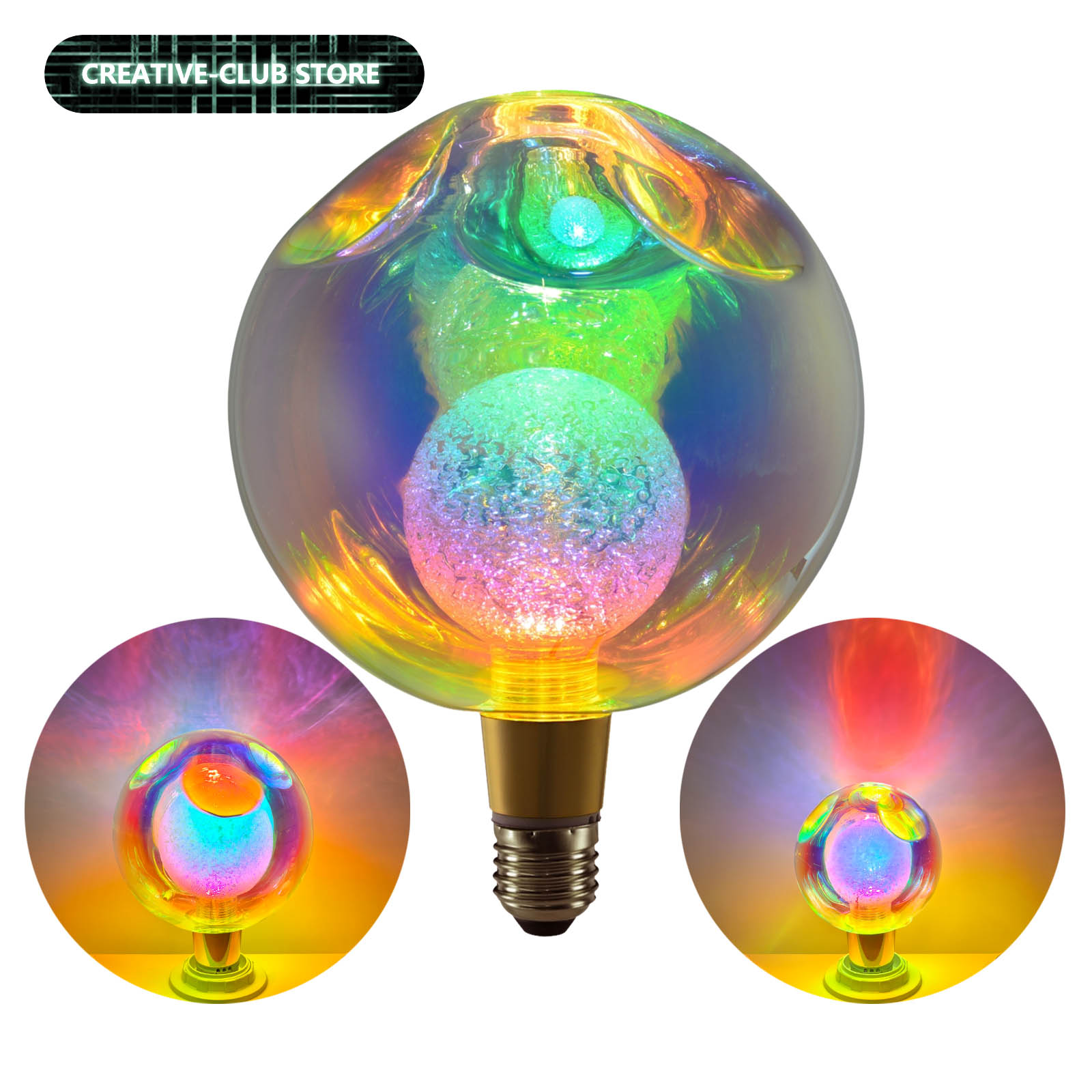 Lighting Decoration Ideas - E27 P90 P120 P150 كرة مستديرة