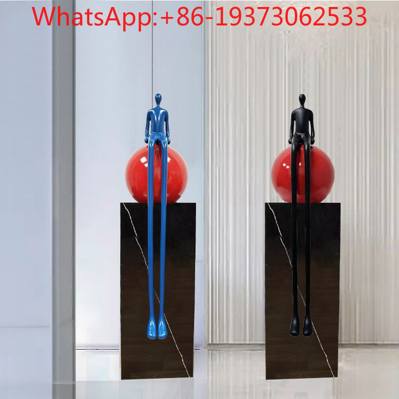 Lighting Decor - تماثيل تجريدية راقية طويلة الأرجل، زينة