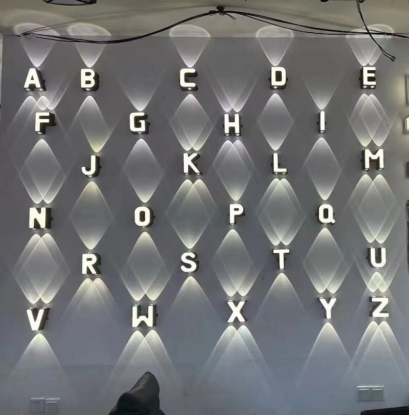 Up Lighting Decor - مصباح جداري خارجي مقاوم للماء IP65،