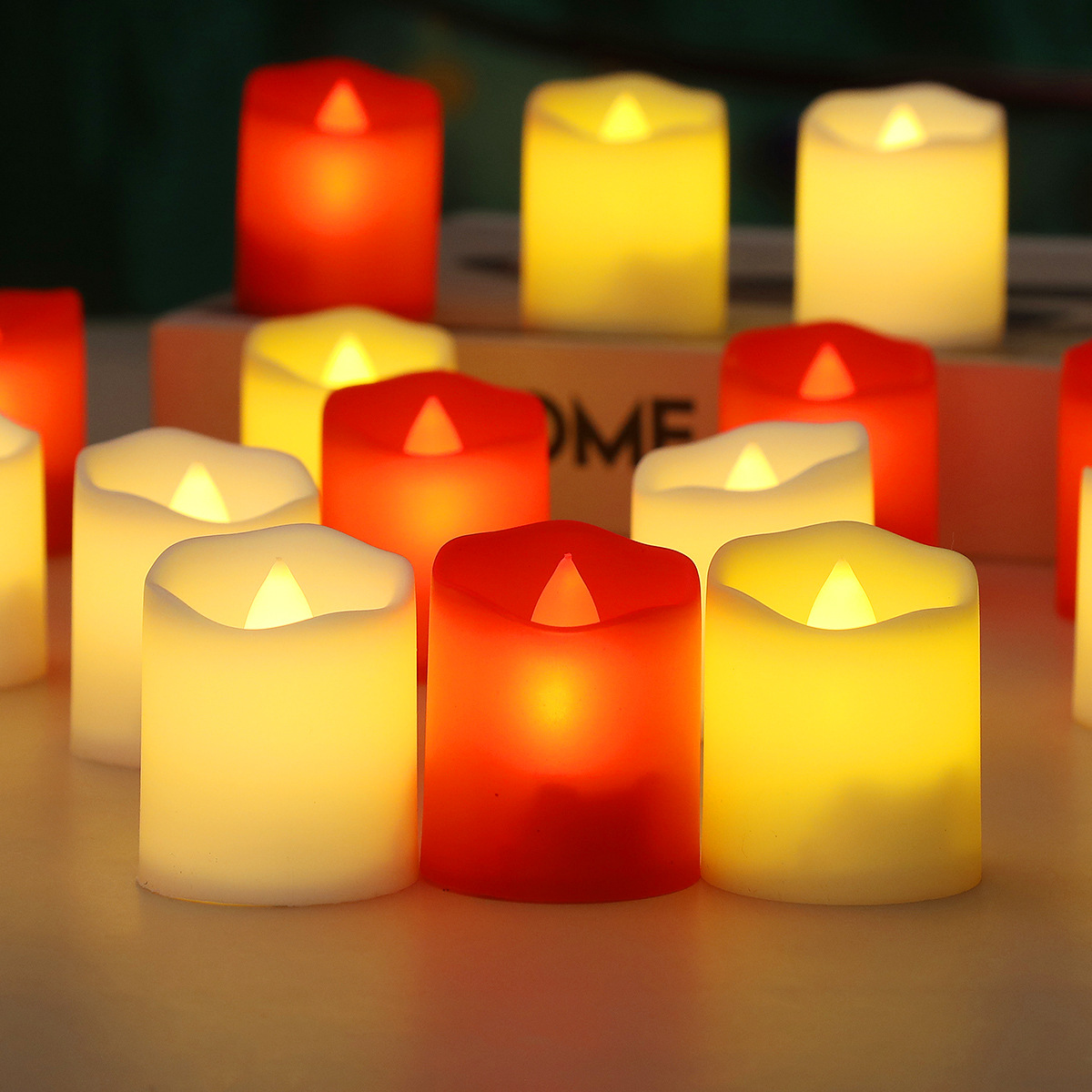 Lighting Decoration Ideas - ضوء شمعة إلكتروني LED، ضوء شمعة