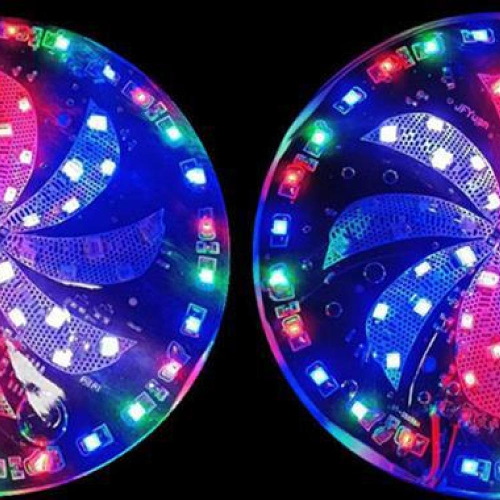 أضواء LED ملونة على شكل طاحونة - مراجعة Decor Kart Lighting وسعره