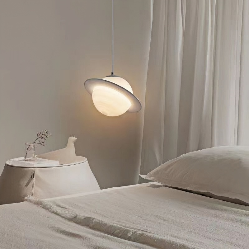 شخصية الإبداعية LED زحل الثريا - مراجعة Lighting Decor Store وسعره