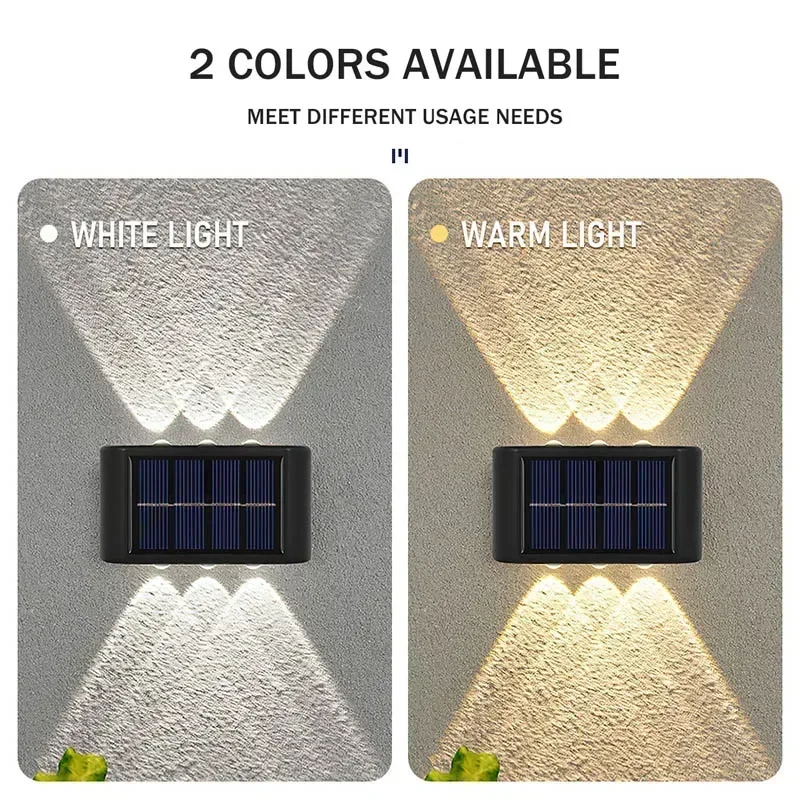 مصباح جداري شمسي LED خارجي مقا - مراجعة Up Lighting Decor وسعره
