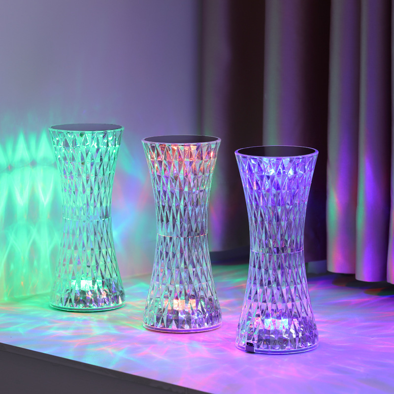 مصابيح طاولة جانبية كريستالية، - مراجعة Up Lighting Decor وسعره