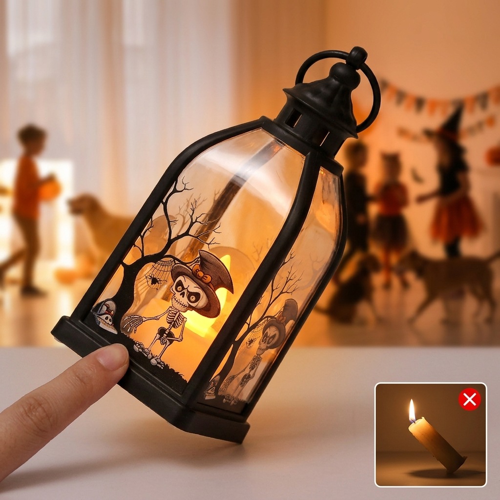 فانوس LED معلق بتصميم قلعة الأ - مراجعة Lighting Decor For House وسعره
