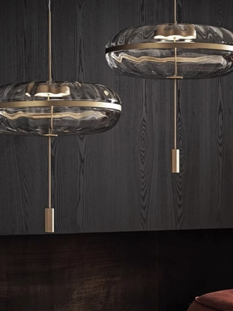 ثريا مطعم زجاجية دائرية ، نورد - مراجعة Lighting Decor Store وسعره