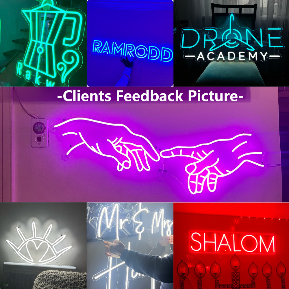 لافتة نيون LED قابلة للتخصيص،  - مراجعة Lighting Decor Store وسعره