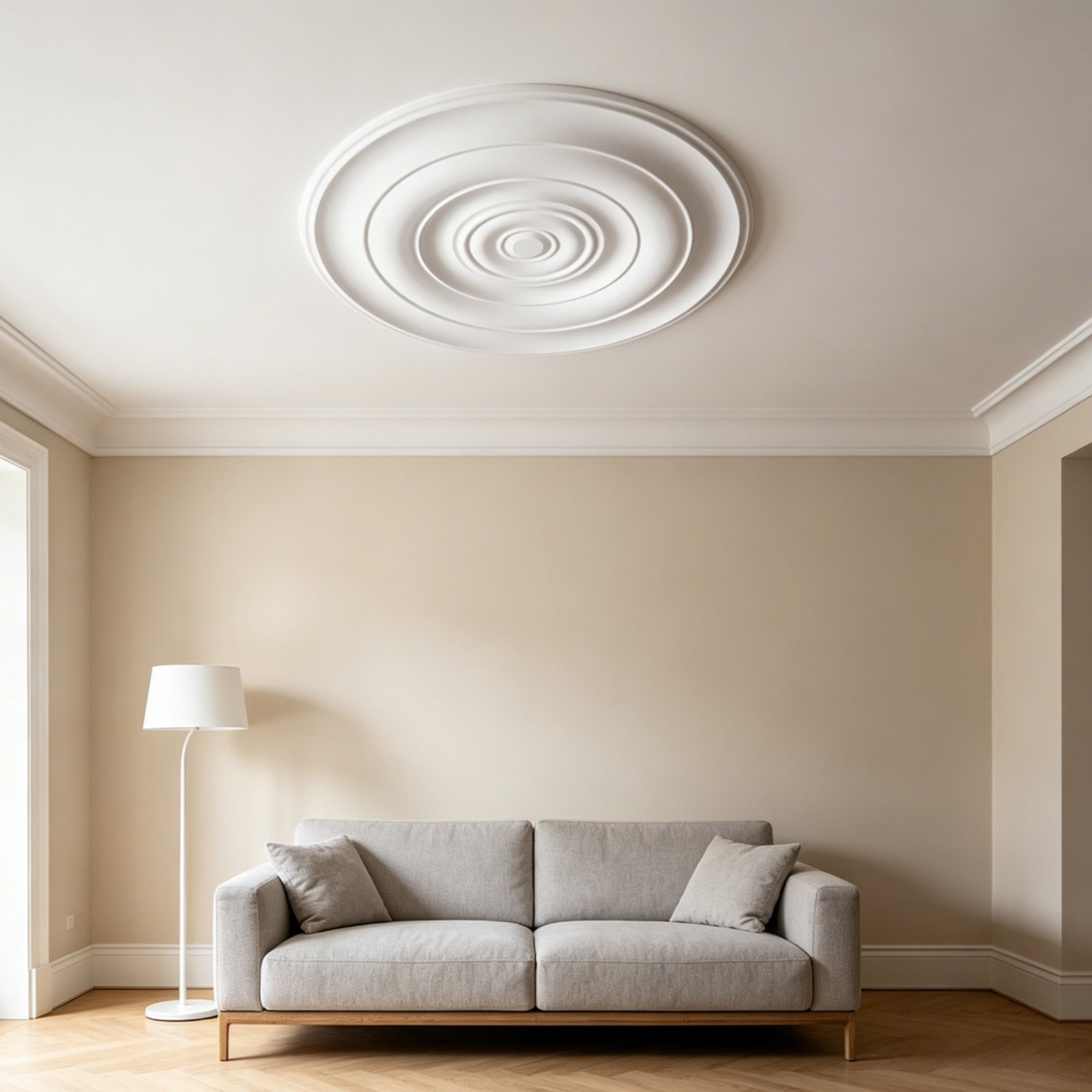 زخرفة سقف دائرية بتصميم أوروبي - مراجعة Lighting Decor وسعره