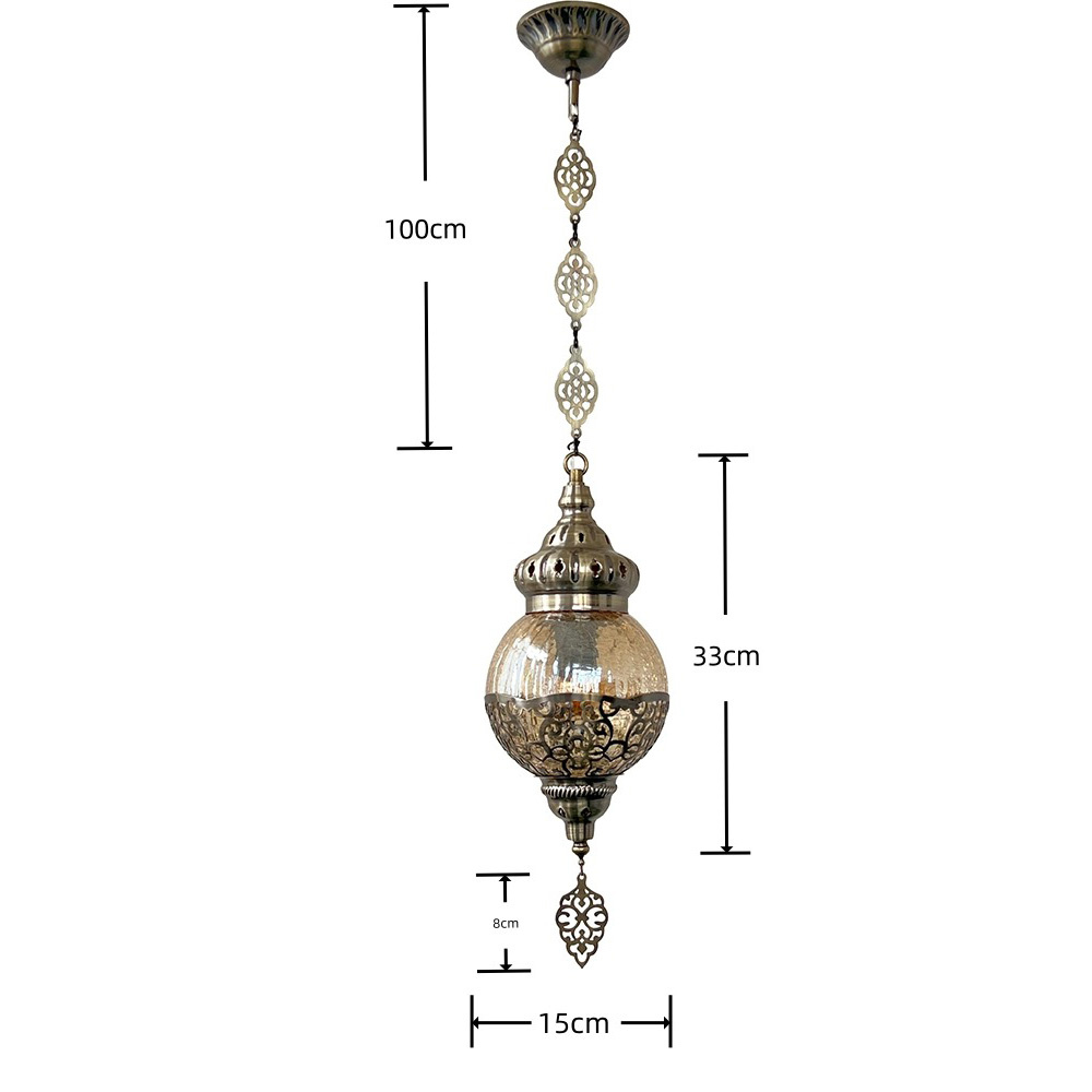 دبي ريترو ستايل اليدوية الزجاج - مراجعة Lighting Decor Store وسعره