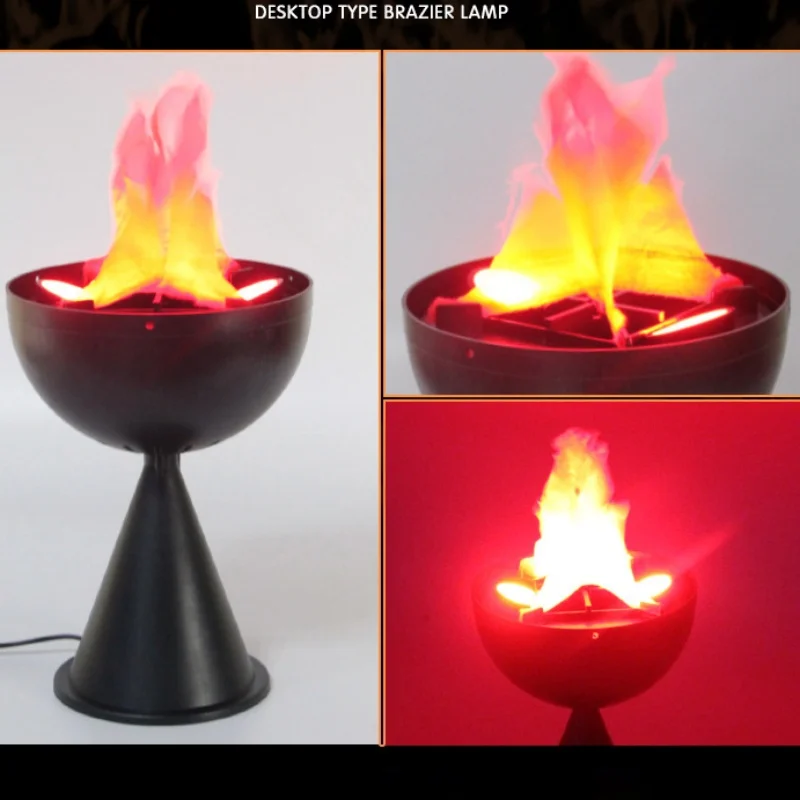 مصباح لهب ثلاثي الأبعاد مزيف،  - مراجعة Lighting Decoration Ideas وسعره