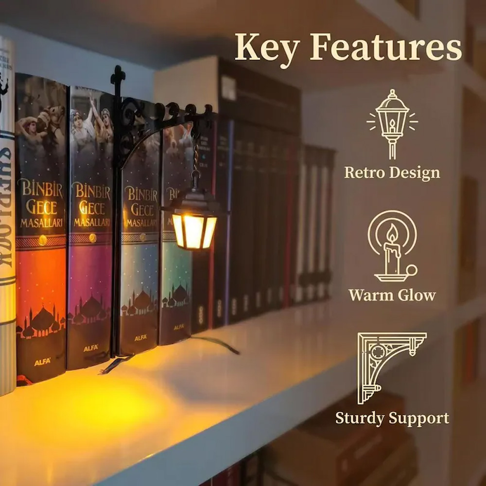 فانوس مكتبة للزينة، إضاءة رفوف - مراجعة Lighting Decor وسعره