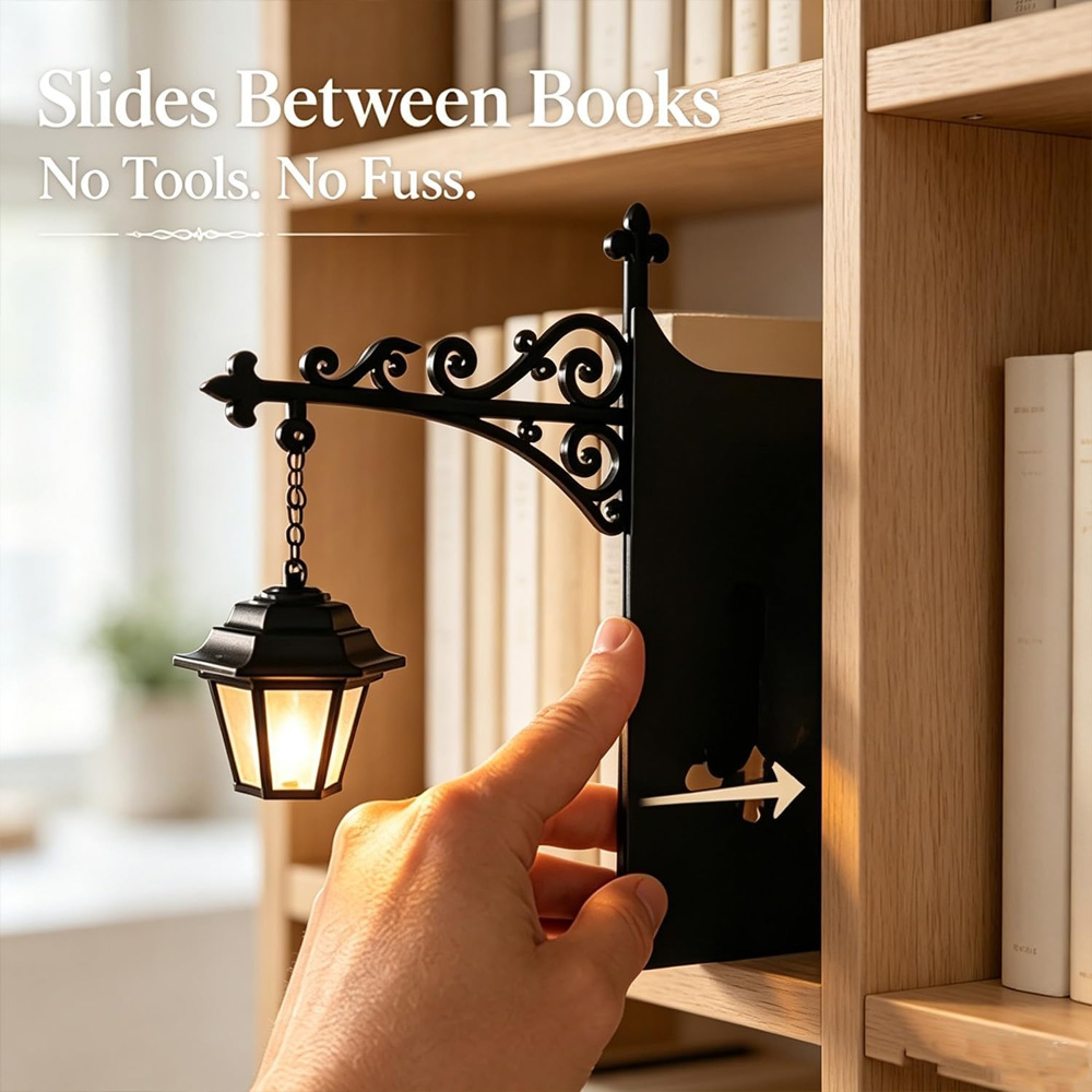 فانوس مكتبة للزينة، إضاءة رفوف - مراجعة Lighting Decor وسعره