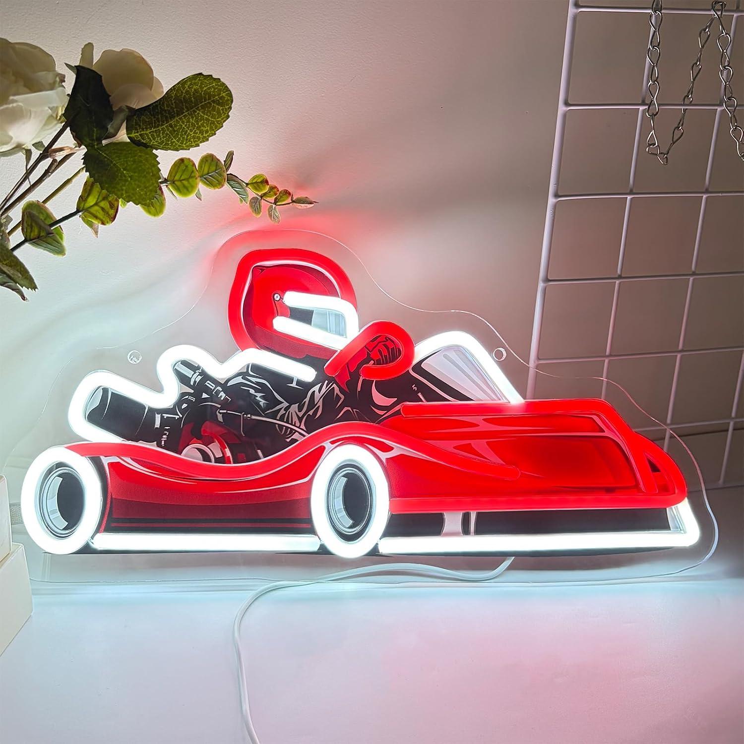 لافتة نيون لسيارة جو كارت، إضا - مراجعة Decor Kart Lighting وسعره