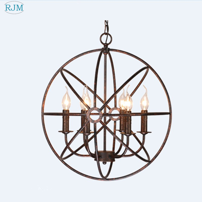 شمعدان معلق على شكل قفص حديدي  - مراجعة Lzpz Rui Decor Lighting Store وسعره