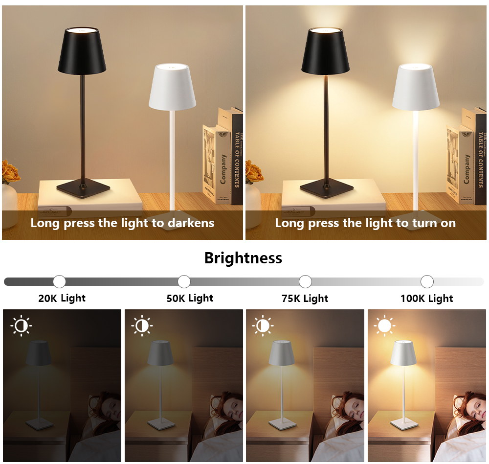 مصباح مكتب LED قابل لإعادة الش - مراجعة Up Lighting Decor وسعره